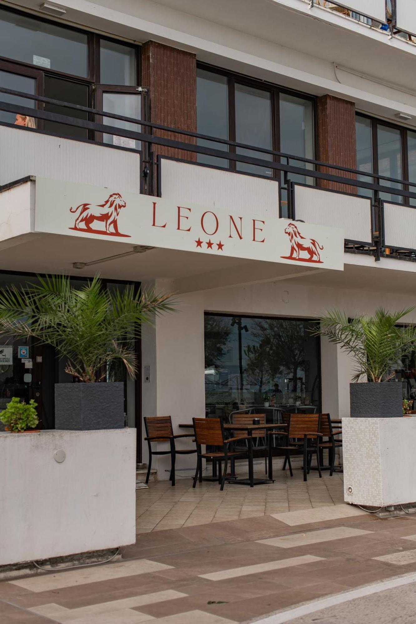 Hotel Re Leone ريميني المظهر الخارجي الصورة